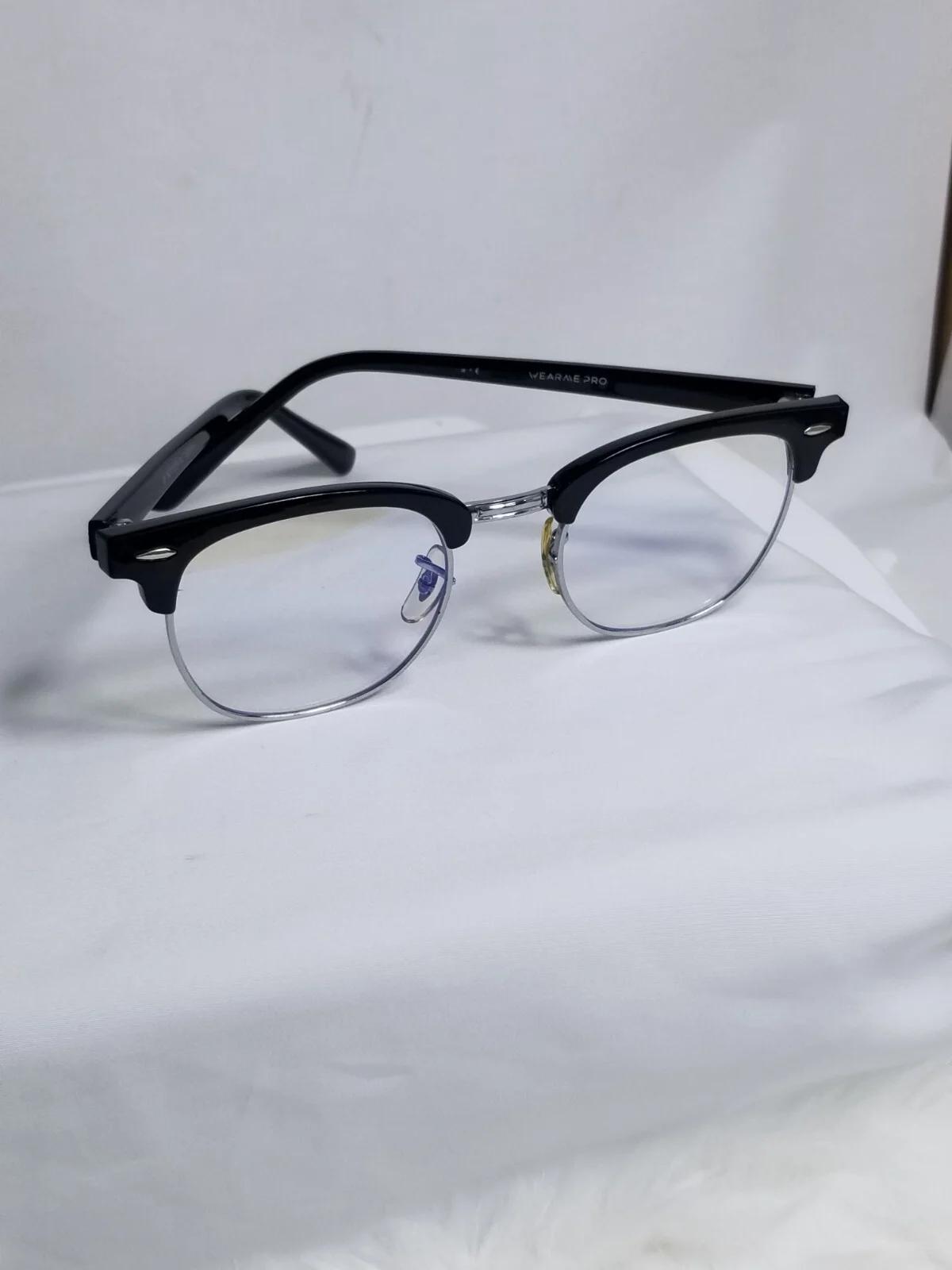 WearMe Pro Premium Elegant Blue Light Glasses Cat Eye Oval Frame 3